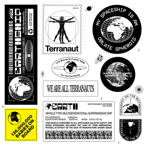 Terranaut Sticker Pack