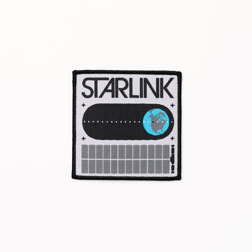STARLINK GRAY MISSION PATCH